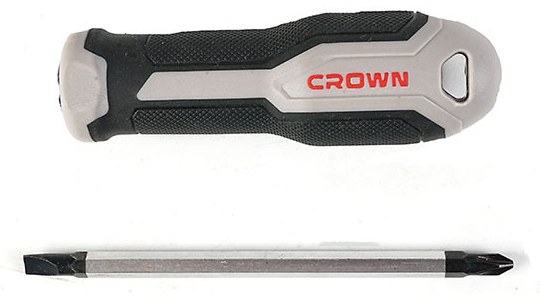 Викрутка двостороння CROWN CPHDR-ASPHA15, шліц/хрест