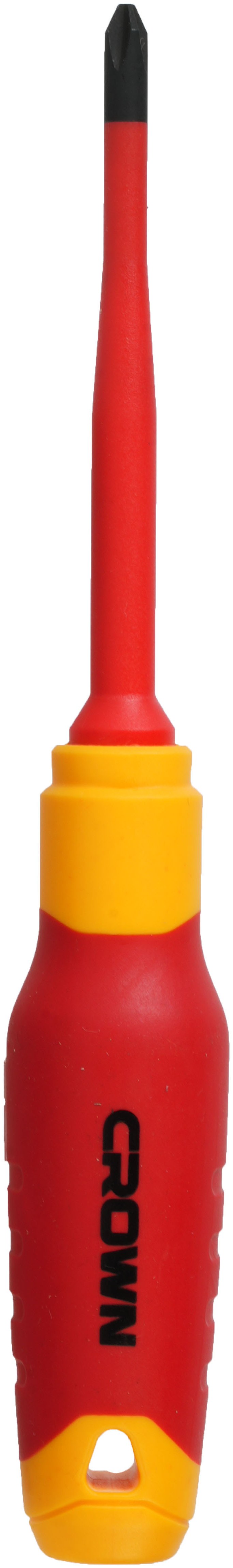 Викрутка діелектрична хрестова CROWN CPHED-APH006, PH0x60, 1000В
