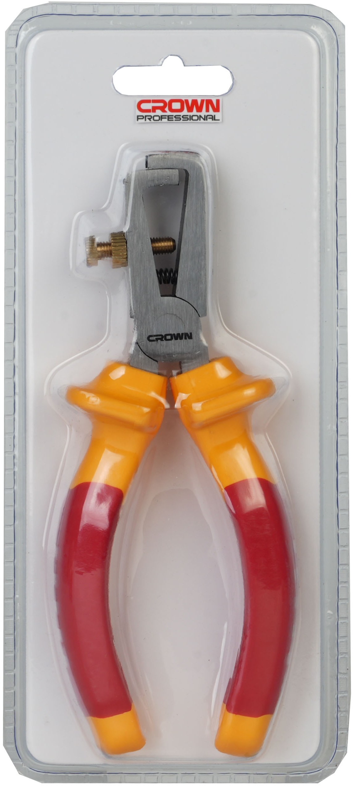 Кліщі для зняття ізоляції діелектричні CROWN CPHEP-IWA06, 6", 1000В
