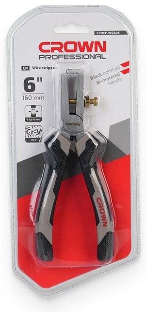 Кліщі для зняття ізоляції CROWN CPHEP-WSA06, 6"