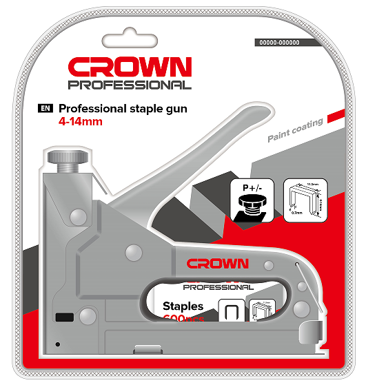 Степлер механічний CROWN CPHGN-STC11, скоби 4-14 мм