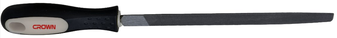 Напилок по металу тригранний CROWN CPHIF-TFA08, 8"