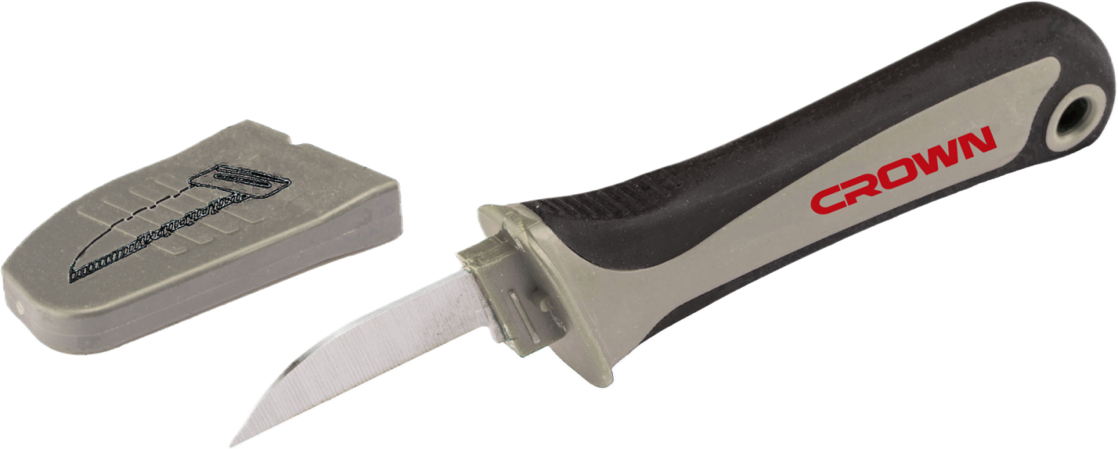 Ніж для зняття ізоляції CROWN CPHKN-WSA07, 7"