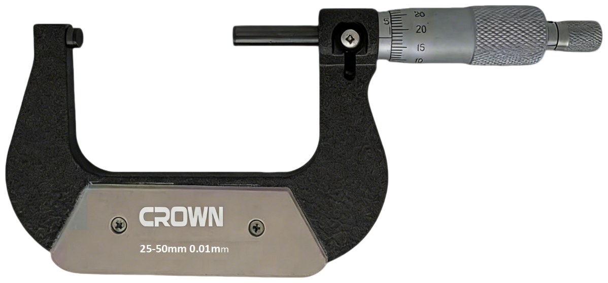 Мікрометр механічний CROWN CPHMI-MMA50, 25-50mm