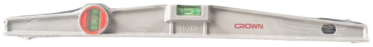 Рівень будівельний коробчатий CROWN CPHML-BRA50, 50 см, точність 1,0 мм/м