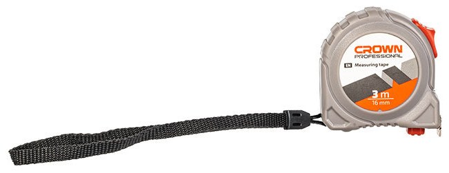 Tape measure CROWN CPHMT-BM0316, 3 m x 16 mm