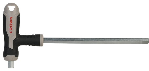 Ключ шестигранний T-подібний CROWN CPHOH-HMA60150, 6 мм, довжина 150 мм