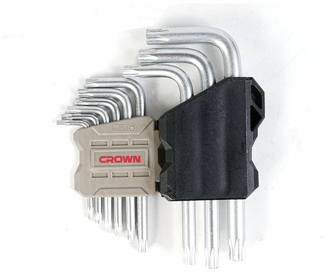 Набір ключів Torx CROWN CPHOK-TMAX09, 9 предметів