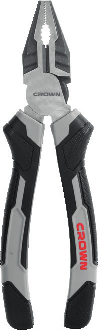 Плоскогубці комбіновані посилені CROWN CPHPL-COB08, 8"