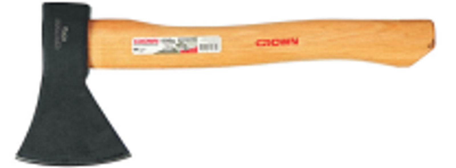 Сокира з дерев'яною ручкою CROWN CPHSA-SWB60, 600 г