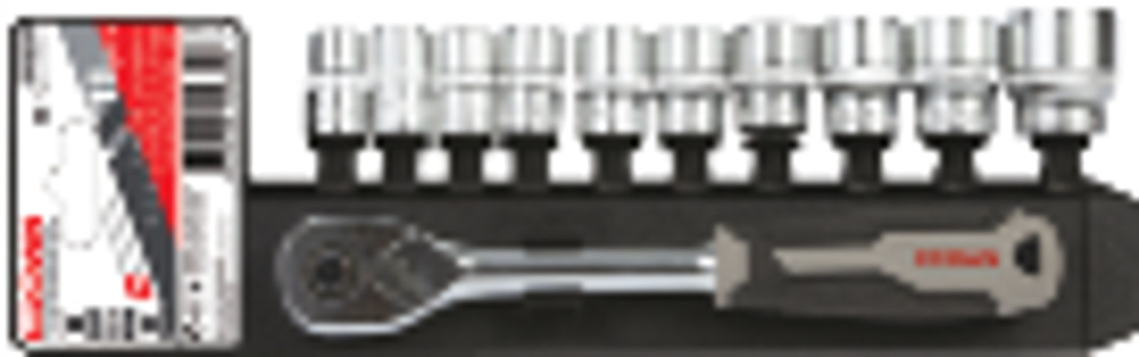 Набір торцевих головок CROWN CPHSW-RXA14, 11 шт, 1/4"