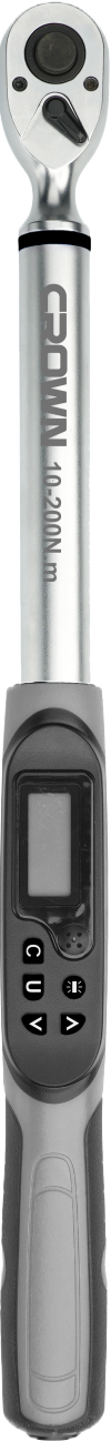 Цифровий динамометричний ключ CROWN CPHSW-TWDB12200, 1/2”10~200N·M
