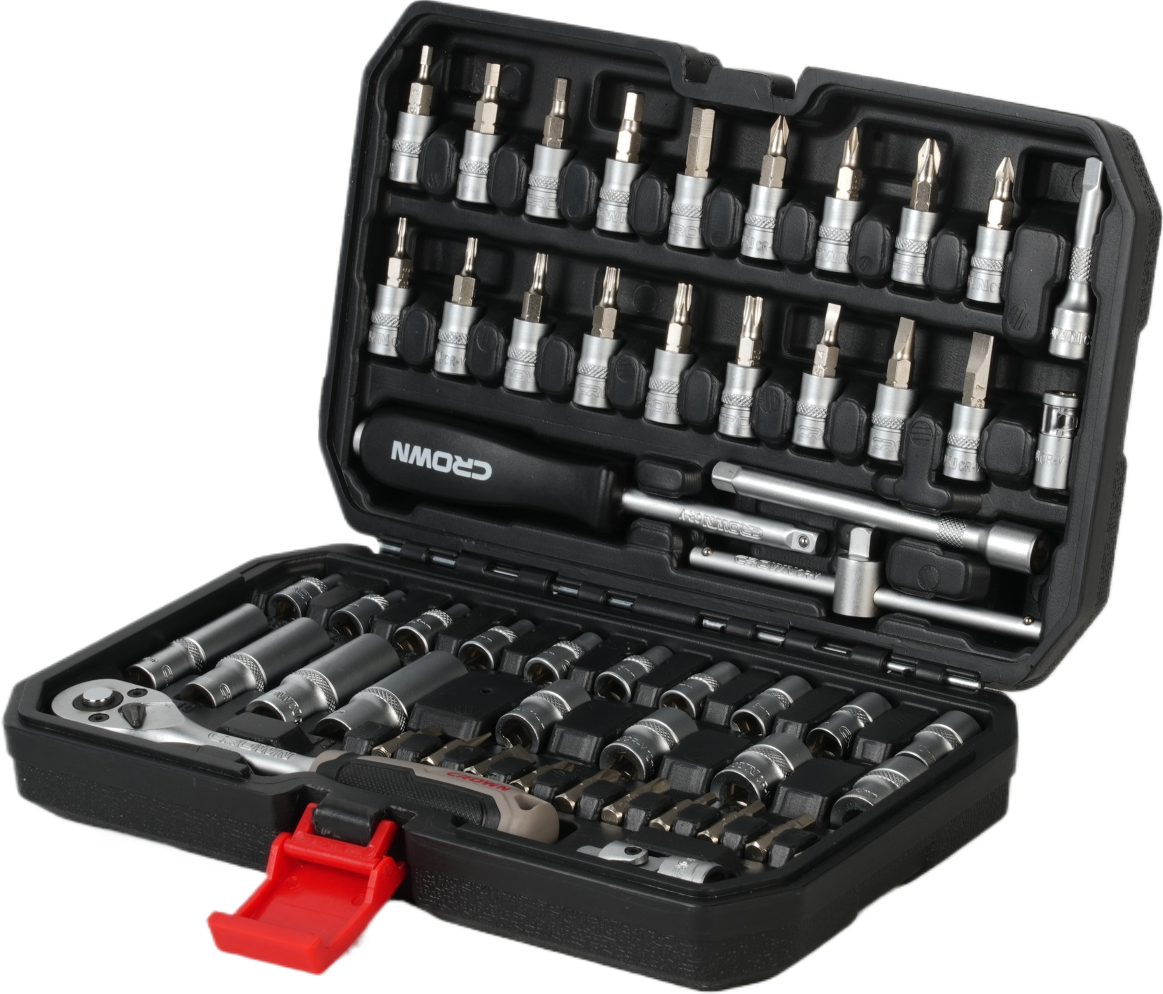 Hand tool set CROWN CPHSW-XB53, 53 pieces