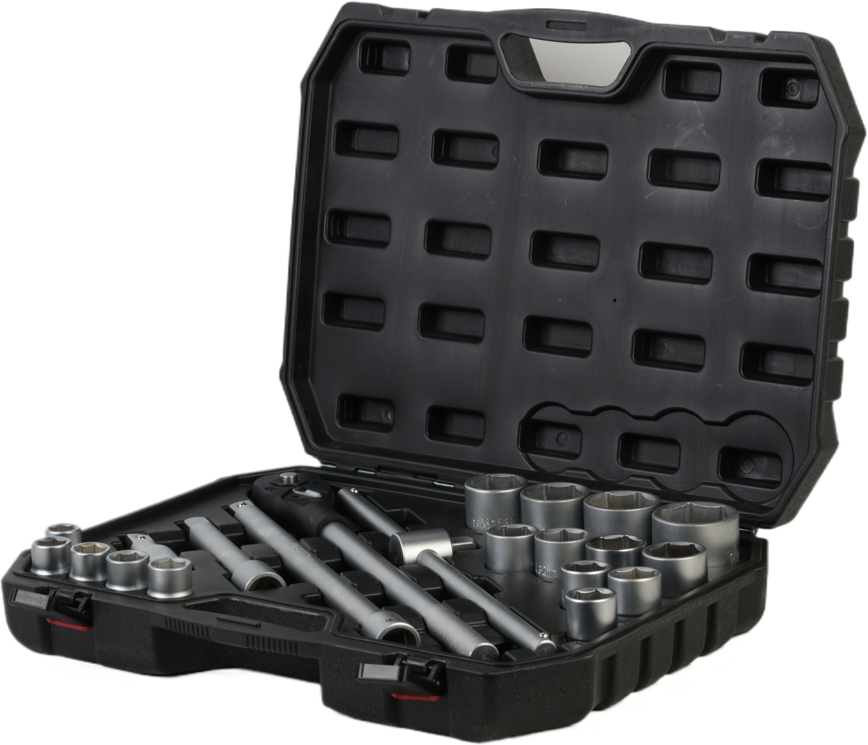 Socket set CROWN CPHSW-XE21C, 21 pcs, 3/4"