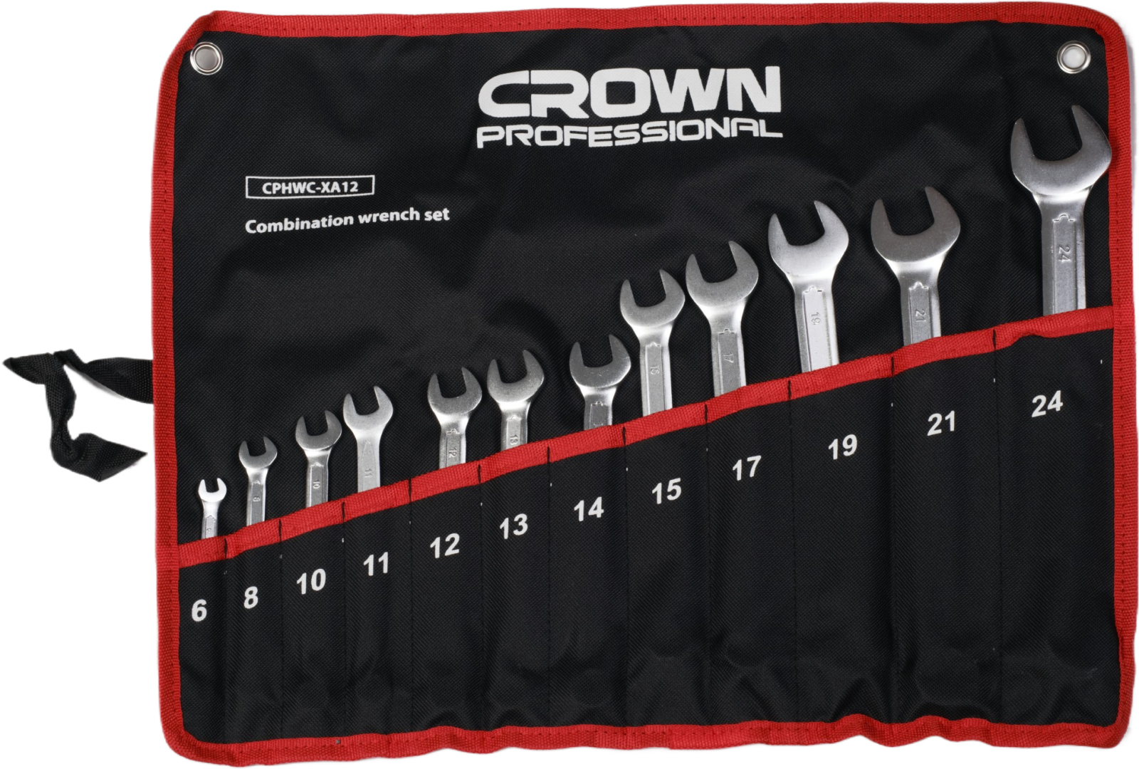 Набір ключів ріжково-накидних CROWN CPHWC-XA12, 12 предметів