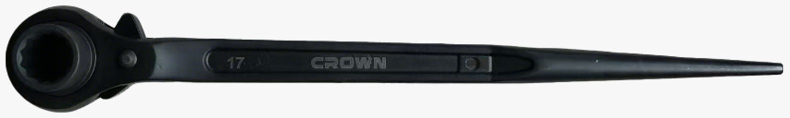 Ключ тріскачковий двосторонній з головками CROWN CPHWF-DRA1712, 17X21mm, 45T