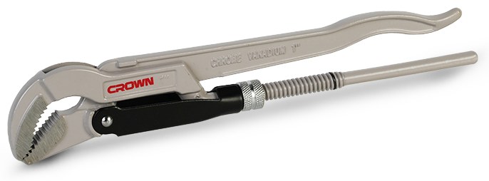 Ключ трубний шведський CROWN CPHWP-SWA03, 3", 45°