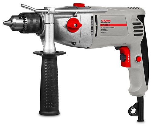 Ударний дриль CROWN CT10034, 1050 Вт, 13 мм
