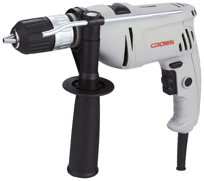 Ударний дриль CROWN CT10065, 600 Вт, 13 мм