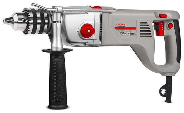 Ударний дриль CROWN CT10120, 1200 Вт, 16 мм