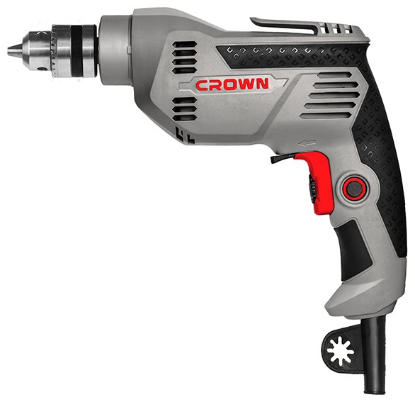 Дриль електричний CROWN CT10143, 550 Вт, 10 мм