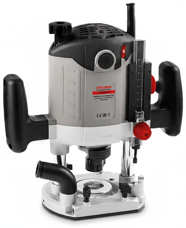 Вертикальний фрезер CROWN CT11002, 1400 Вт, 12 мм