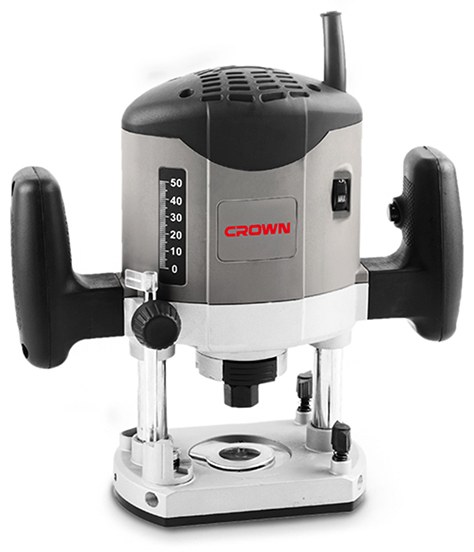 Вертикальний фрезер CROWN CT11012, 1050 Вт, 8 мм