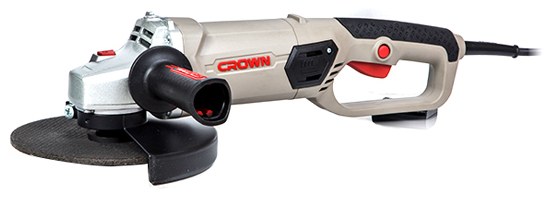 Кутова шліфувальна машина CROWN CT13508-180DN, 1500 Вт, 180 мм