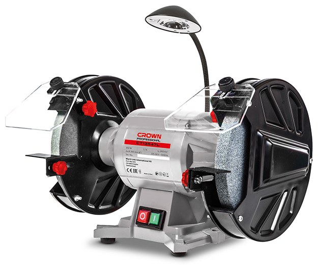Точильний верстат CROWN CT13547, 350 Вт, 200 мм
