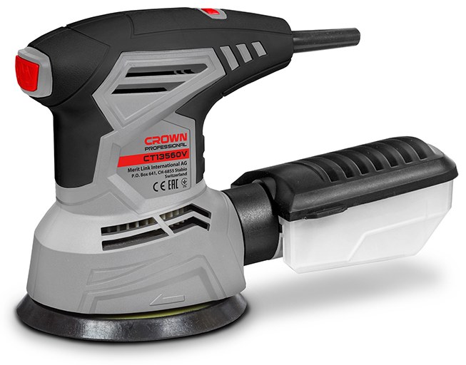 Ексцентрикова шліфувальна машина CROWN CT13560V