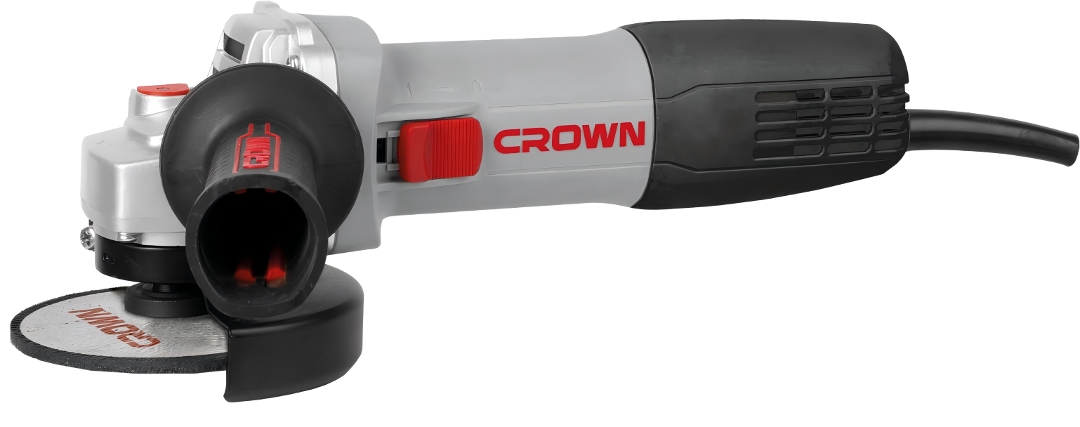 Кутова шліфувальна машина CROWN CT13571-125R, 900 Вт, 125 мм