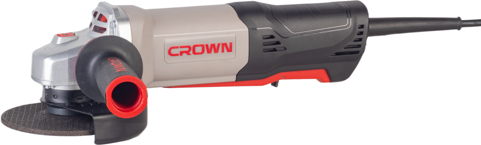 Кутова шліфувальна машина CROWN CT13717-125SQ, 1500 Вт, 25 мм