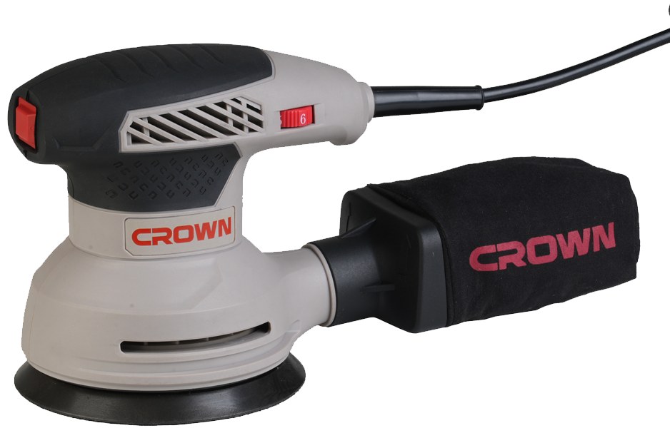 Шлифовальная машина CROWN CT13752V, 280 Вт, 240 В, 125 мм