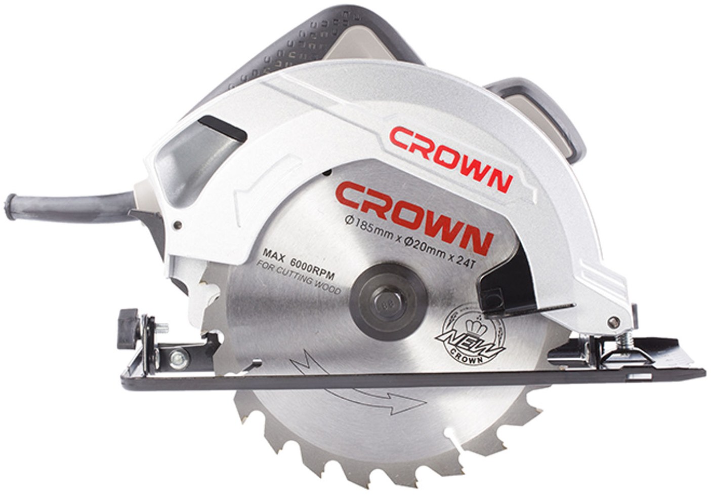 Циркулярна пила CROWN CT15188-185, 1500 Вт, 185 мм