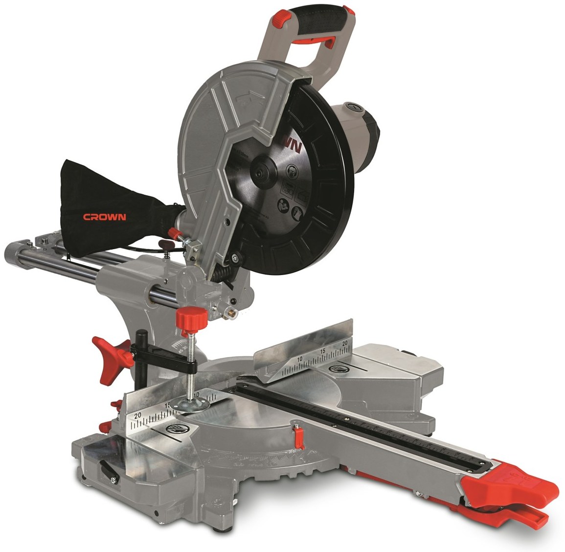 Sliding mitre saw CROWN CT15285P, 2000 W, 255 mm