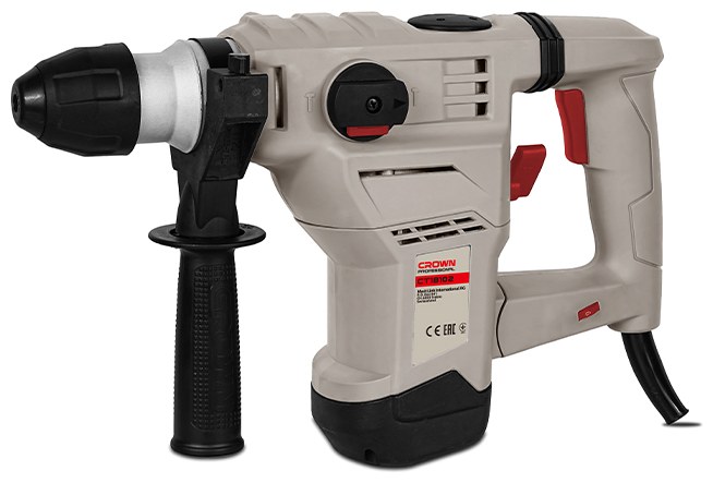 Перфоратор CROWN CT18102 BMC, 1500 Вт, 32 мм, 5 Дж