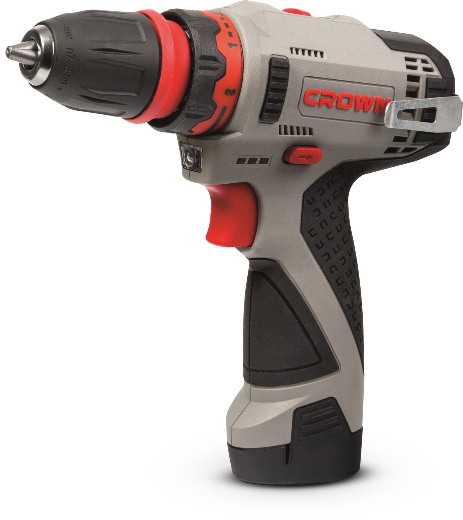 Дриль-шуруповерт акумуляторний CROWN CT21072HQX-2 BMC