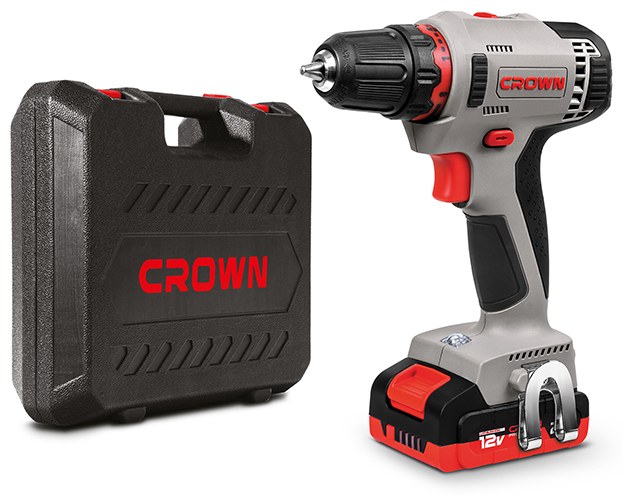 Акумуляторний дриль-шуруповерт CROWN CT21081H-2 BMC
