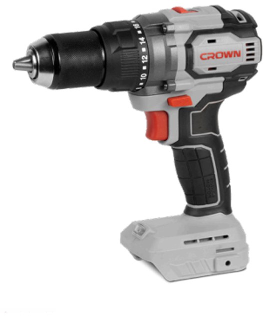 Акумуляторний дриль-шуруповерт CROWN CT21112XMS