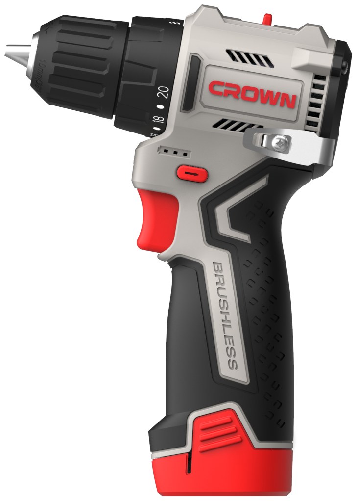 Акумуляторний дриль-шуруповерт CROWN CT21129HX-2 BMC