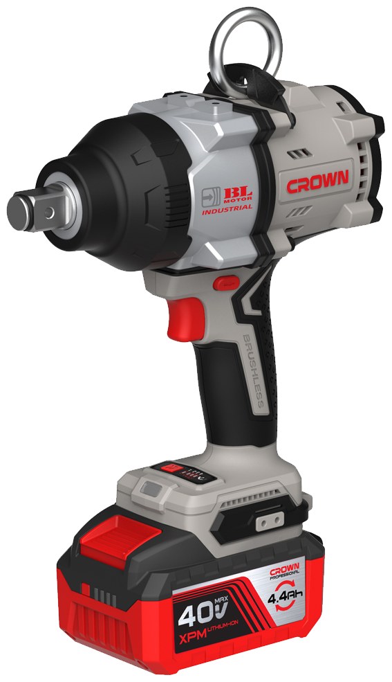 Акумуляторний ударний гайковерт CROWN CT22069XP