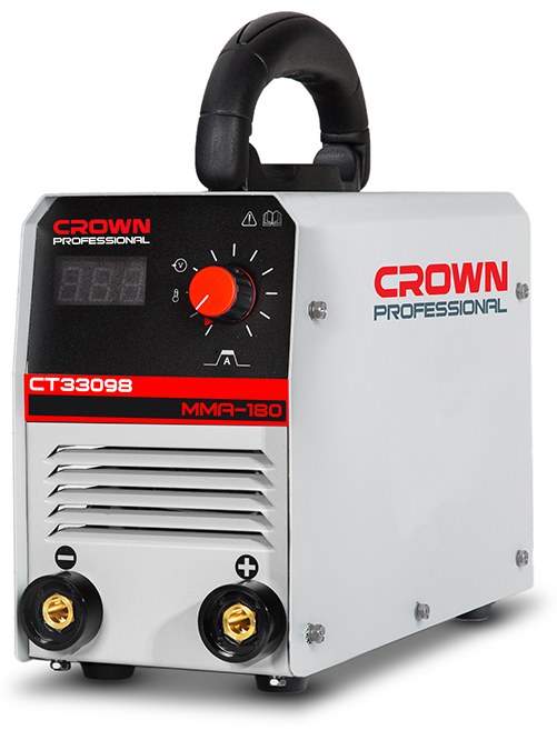 Зварювальний інверторний апарат CROWN CT33098(MMA-160), MMA, DC