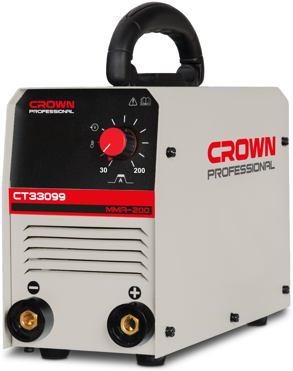 Зварювальний інвертор MMA CROWN CT33099, 30–200 А