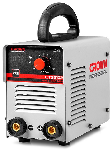 Зварювальний інвертор MMA CROWN CT33102, 30–150 А