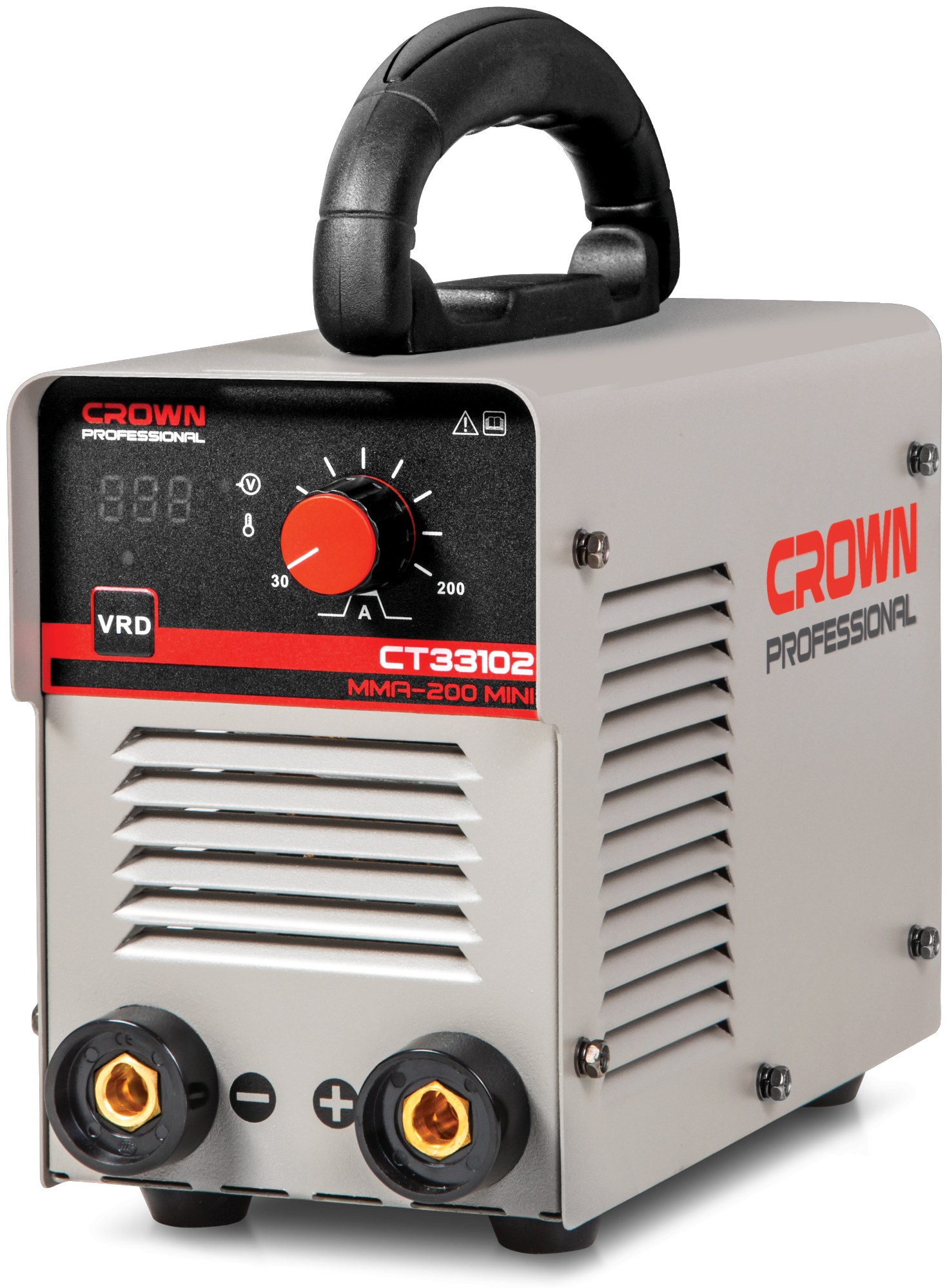 Зварювальний інверторний апарат CROWN CT33102IMC, MMA, DC