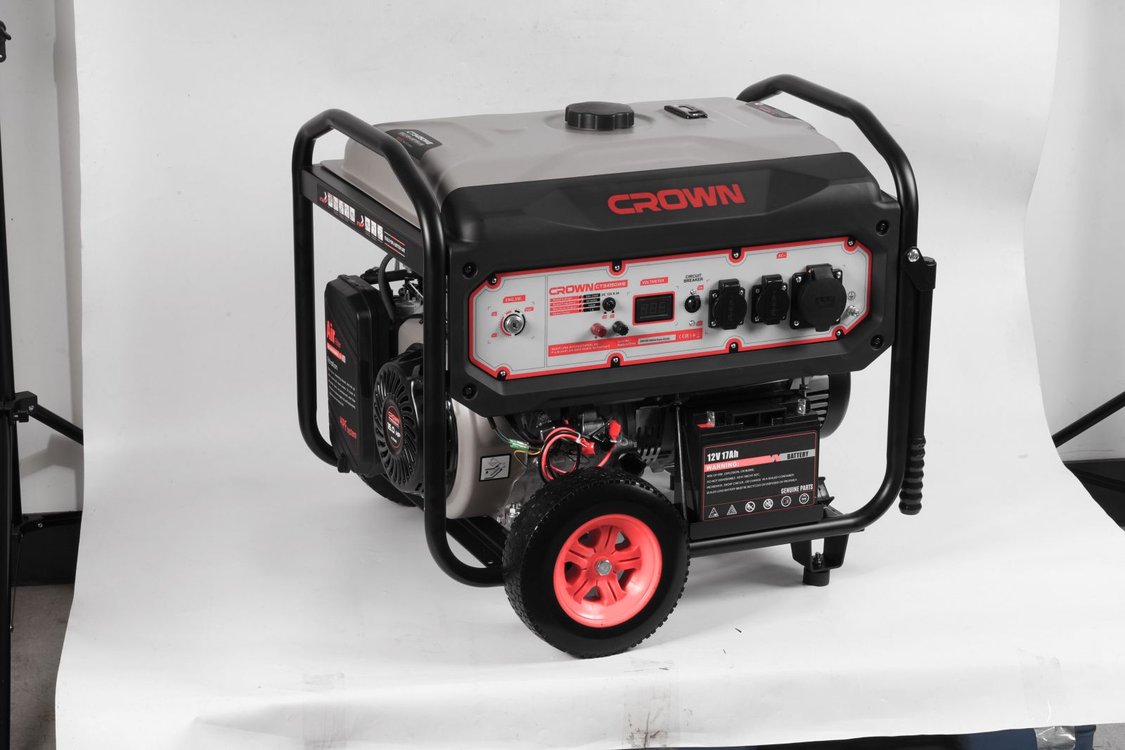 Бензиновий генератор CROWN CT34150WE