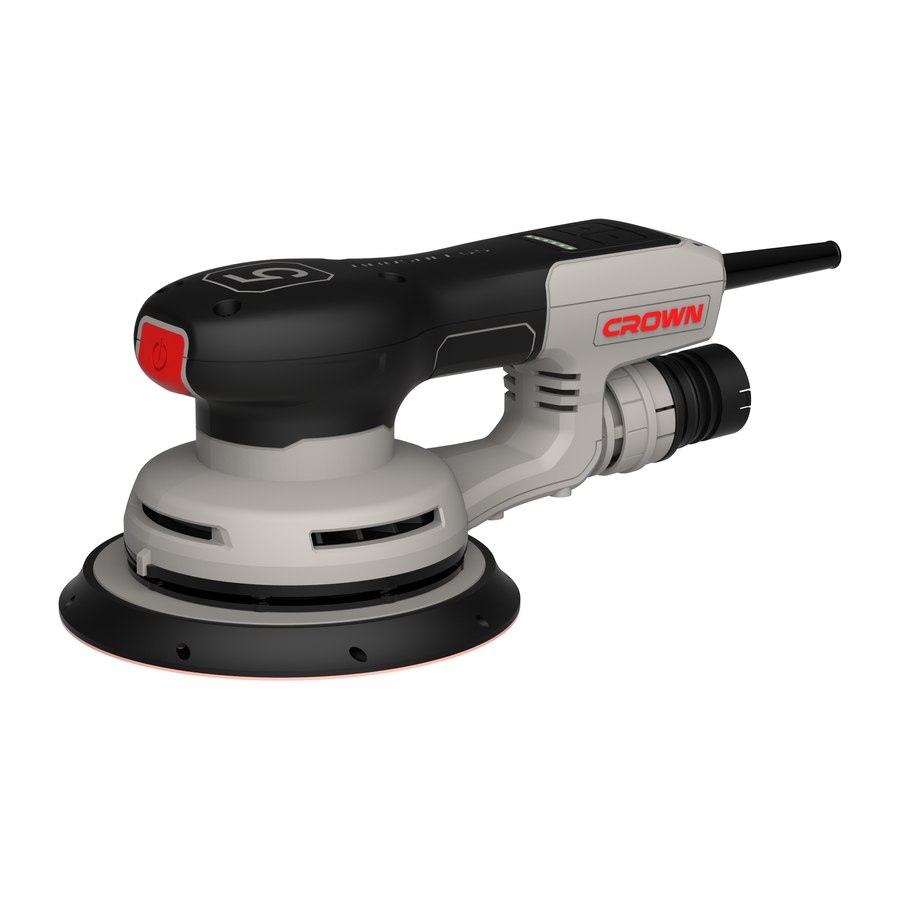 Безщіткова ексцентрикова шліфувальна машина CROWN CT45018V