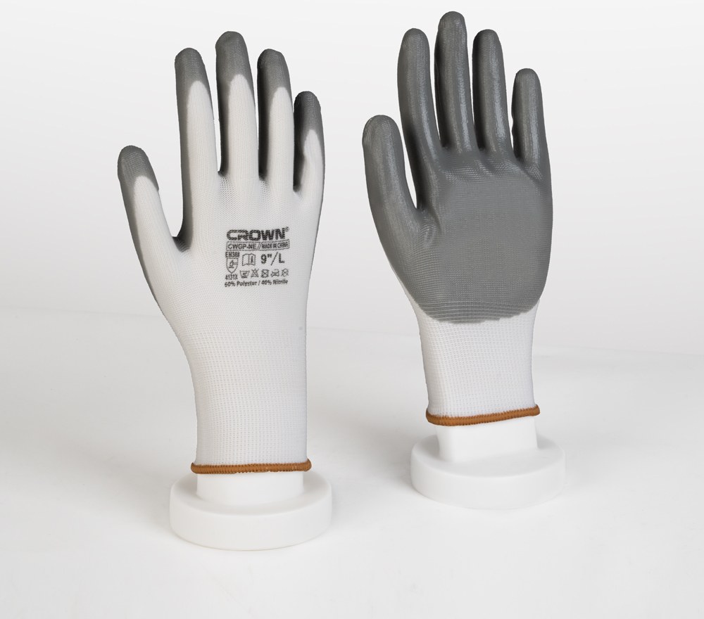 Рукавички нітрилові CROWN CWGP-NE-L, 9"