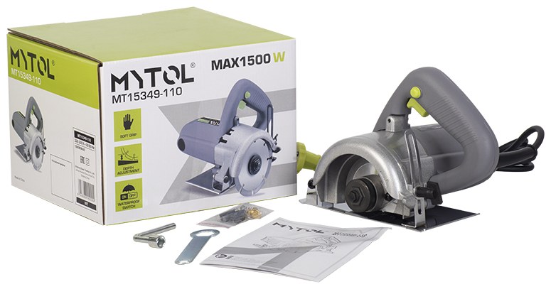 Плиткоріз (різак по каменю) MYTOL MT15349-110, 1000 Вт, 110 мм